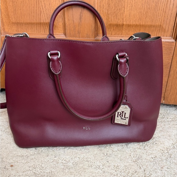 Polo by Ralph Lauren Deep Red Tote - Picture 1 of 10